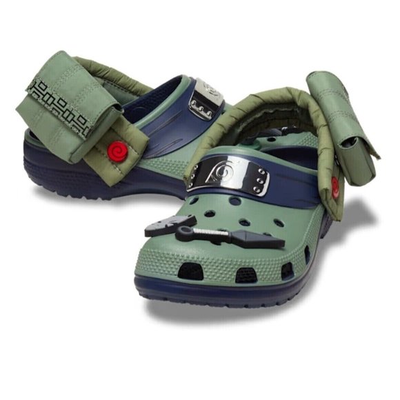 EXCLUSIVE Crocs x Naruto Shippuden Kakashi Classic Clogs